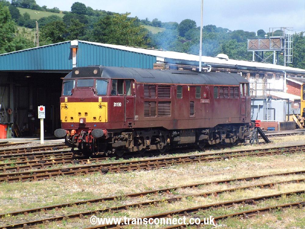 Loco 31190 Exter St Davids 2 090706.JPG